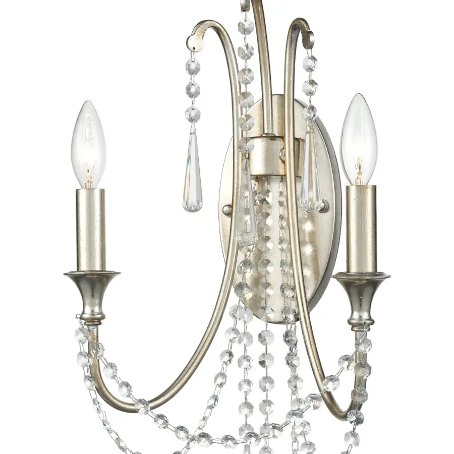 Arcadia 11.25" Crystal Sconce - Image 11
