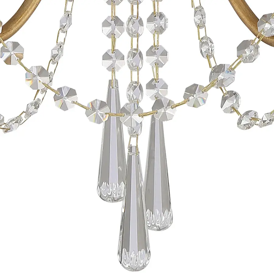 Arcadia 11.25" Crystal Sconce - Image 3