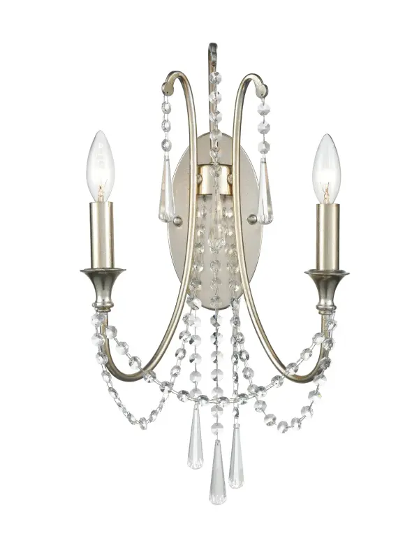 Arcadia 11.25" Crystal Sconce - Image 8