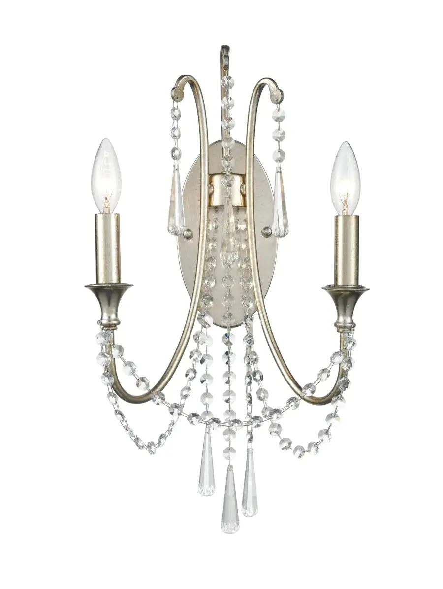 Arcadia 11.25" Crystal Sconce - Image 8