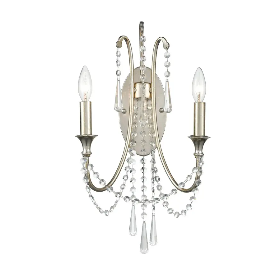 Arcadia 11.25" Crystal Sconce - Image 9