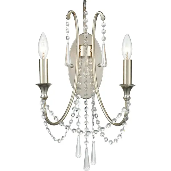 Arcadia 11.25" Crystal Sconce - Image 10
