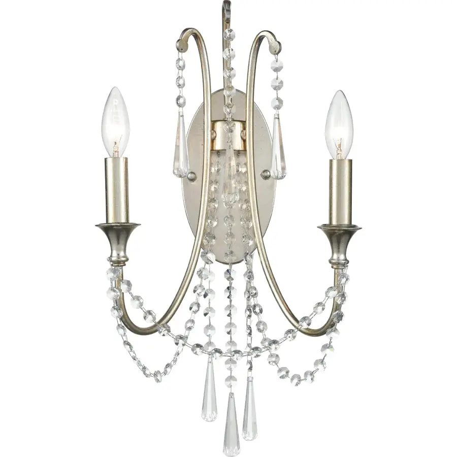 Arcadia 11.25" Crystal Sconce - Image 10