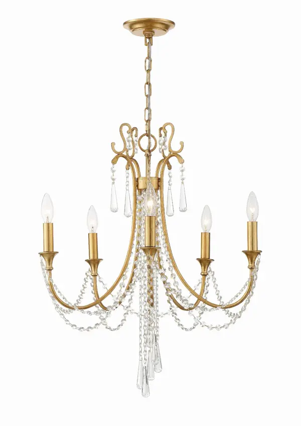 Arcadia 23.5" Crystal Chandelier - Image 1