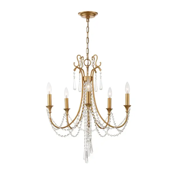 Arcadia 23.5" Crystal Chandelier - Image 2