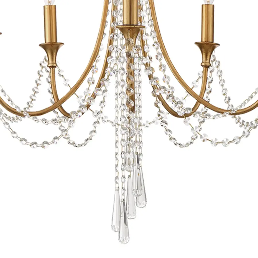 Arcadia 23.5" Crystal Chandelier - Image 3