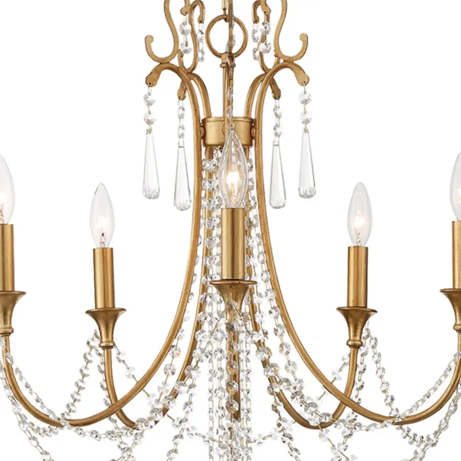 Arcadia 23.5" Crystal Chandelier - Image 4