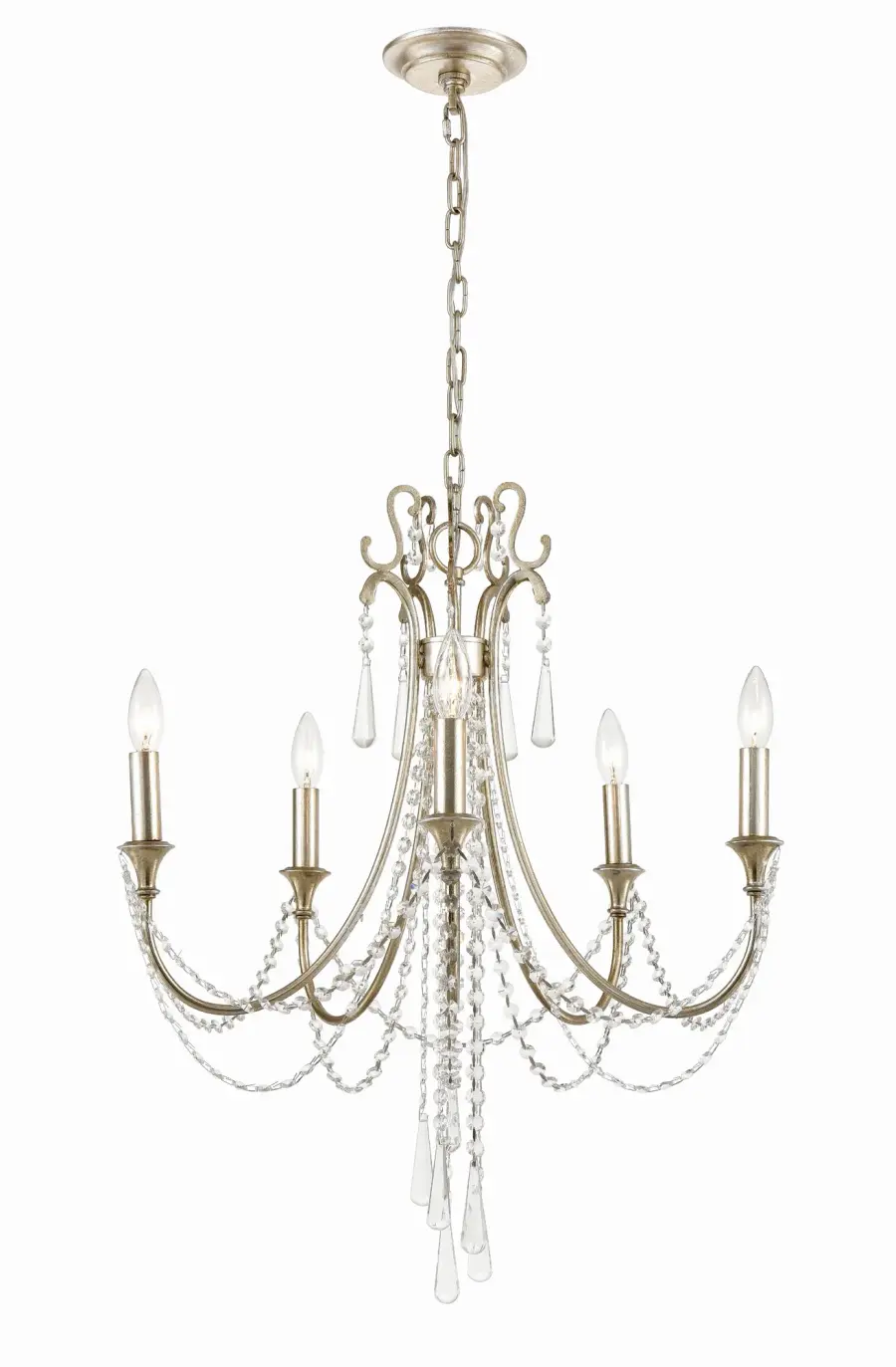 Arcadia 23.5" Crystal Chandelier - Image 8