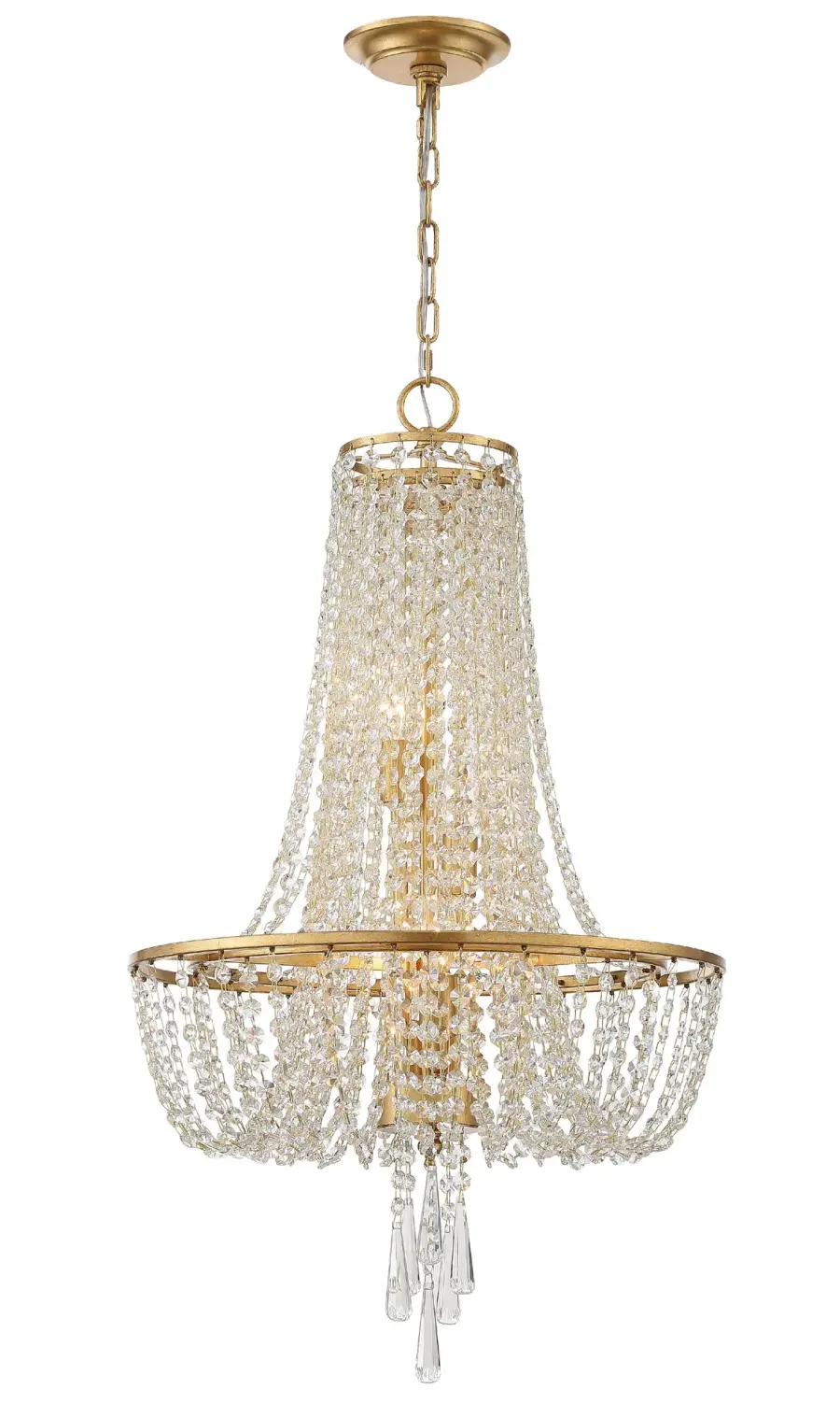 Arcadia 18" Crystal Chandelier - Image 1