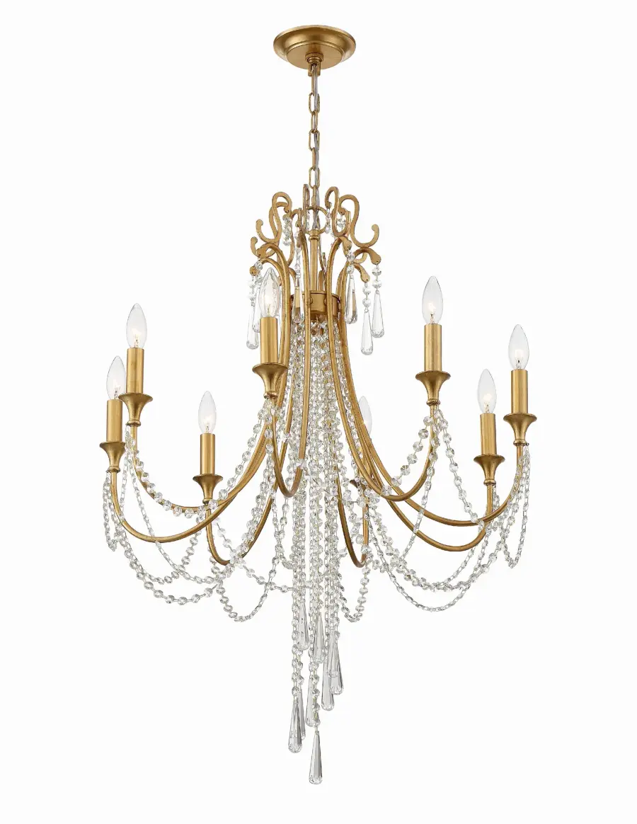 Arcadia 26.75" Crystal Chandelier - Image 2