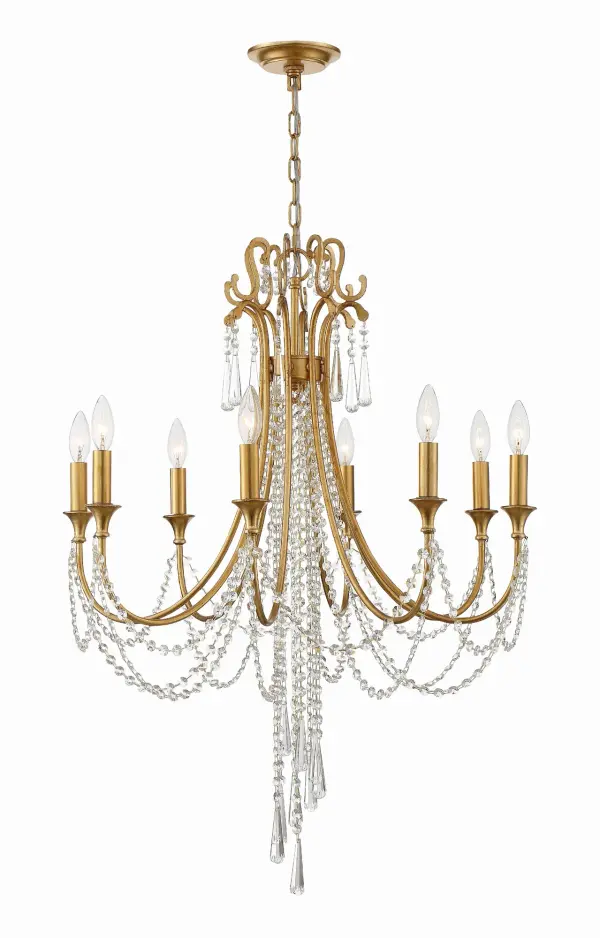 Arcadia 26.75" Crystal Chandelier - Image 3