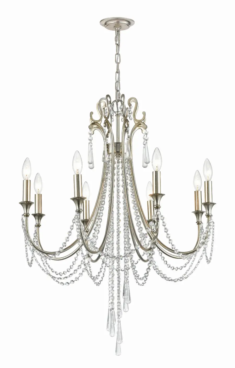 Arcadia 26.75" Crystal Chandelier - Image 10
