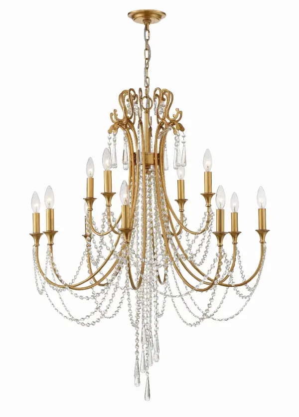 Arcadia 32.5" Crystal Chandelier - Image 1