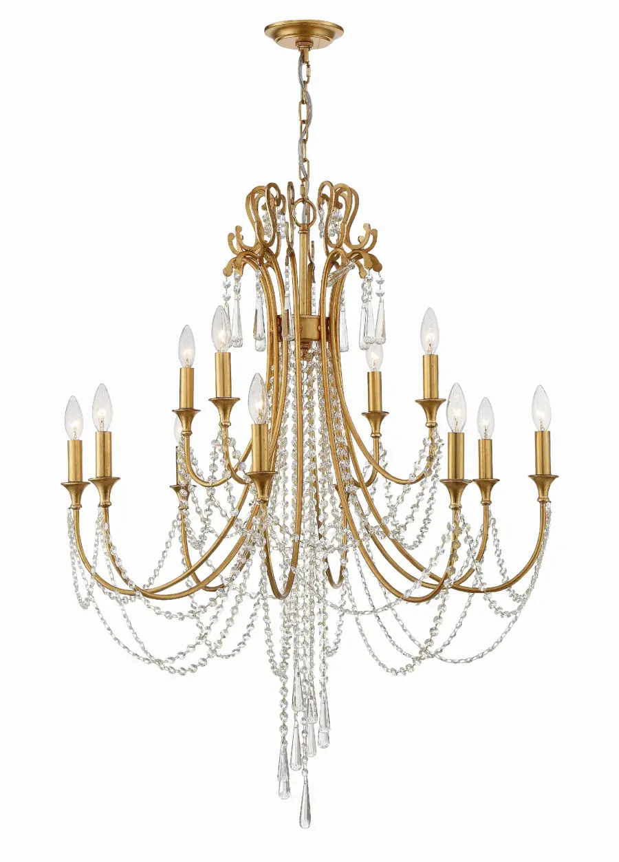 Arcadia 32.5" Crystal Chandelier - Image 1