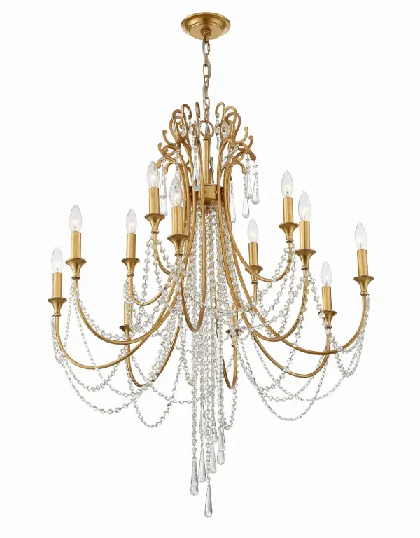 Arcadia 32.5" Crystal Chandelier - Image 2