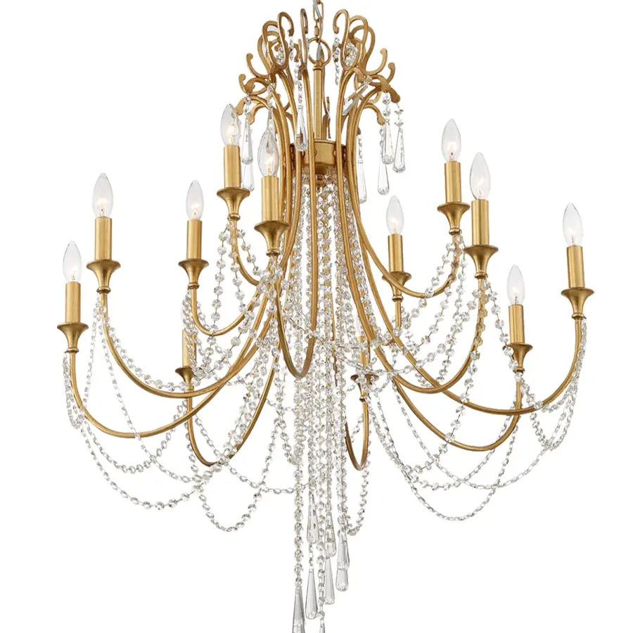 Arcadia 32.5" Crystal Chandelier - Image 3