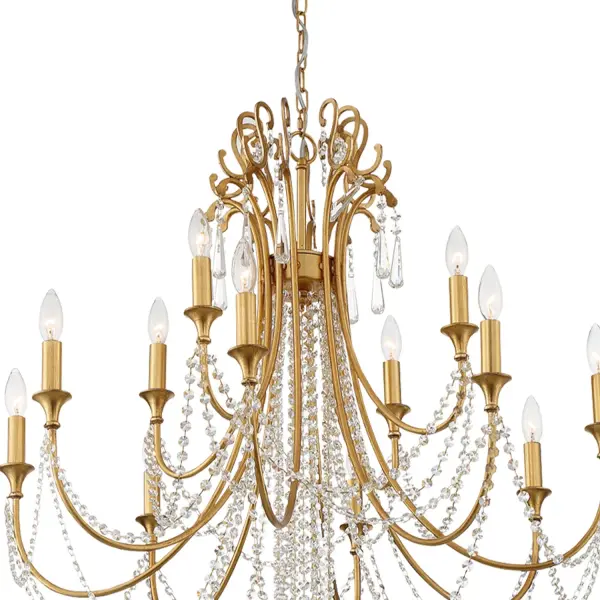 Arcadia 32.5" Crystal Chandelier - Image 4