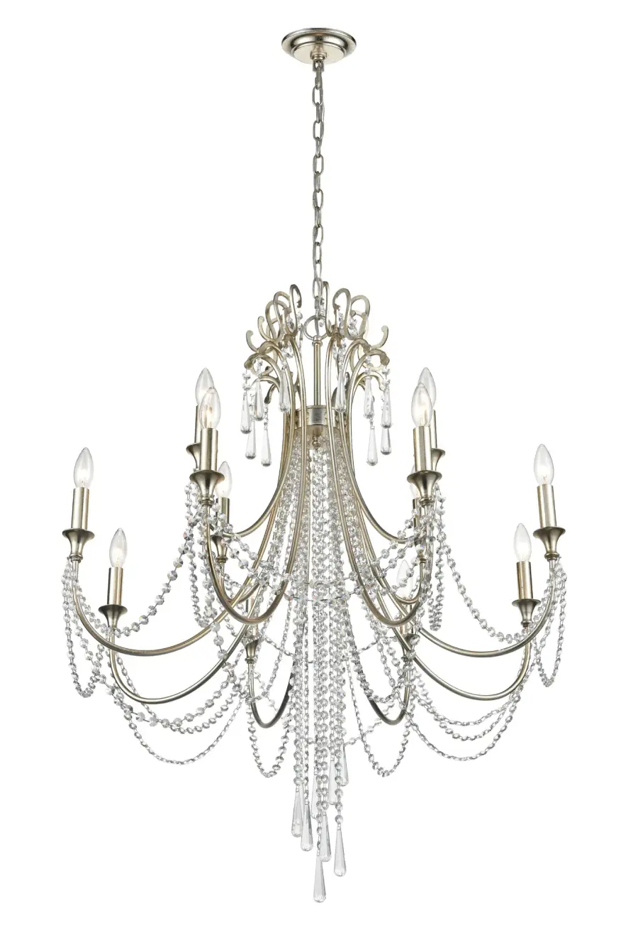Arcadia 32.5" Crystal Chandelier - Image 9