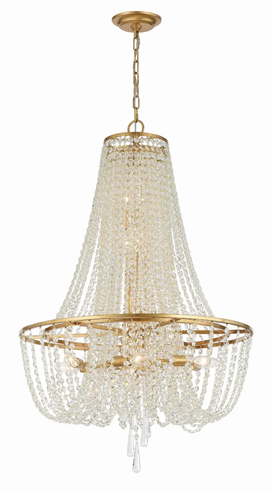 Arcadia 24" Crystal Chandelier - Image 1