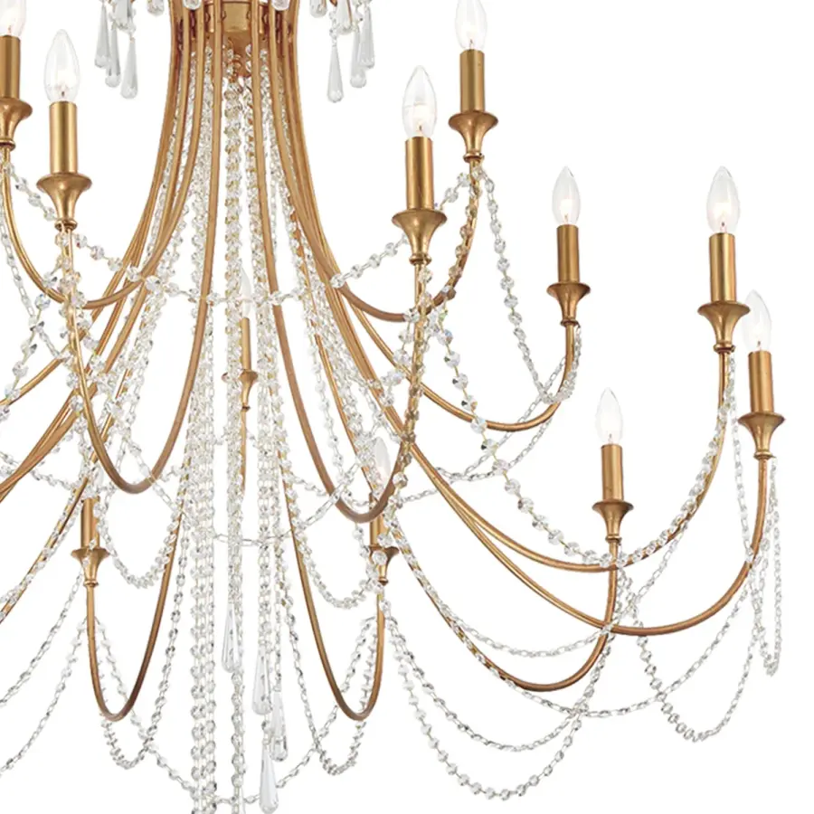 Arcadia 46.25" Crystal Chandelier - Image 4