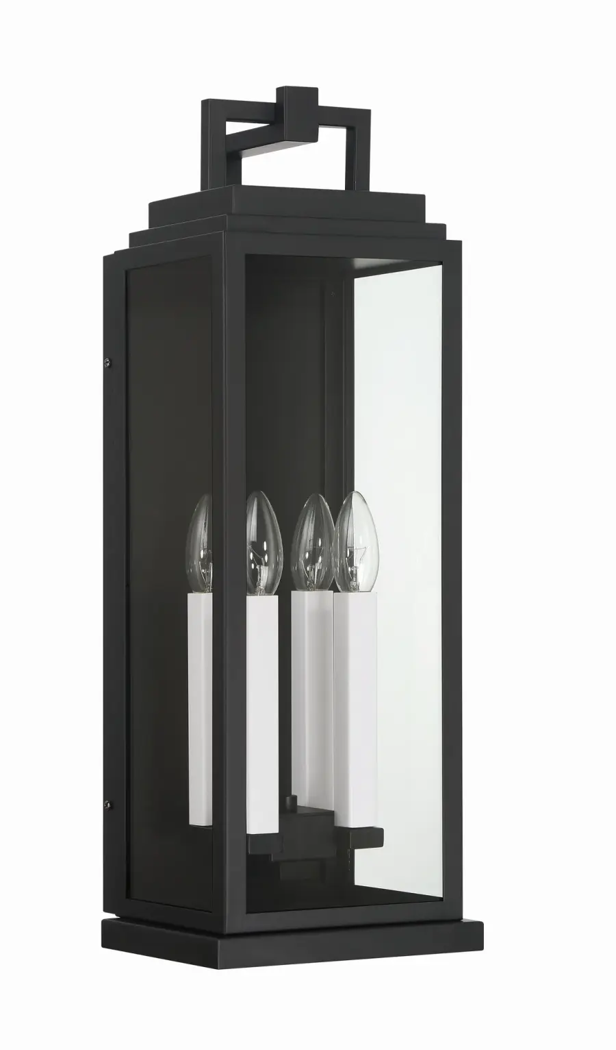 Aspen 7.75" Outdoor Sconce in Matte Black - Image 2