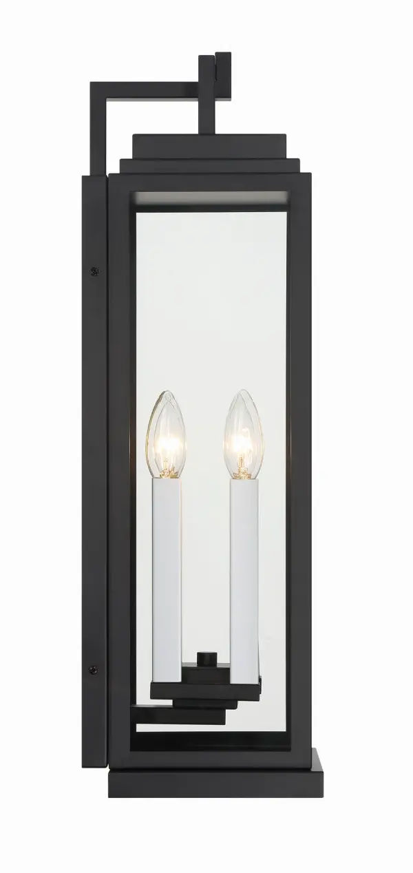 Aspen 7.75" Outdoor Sconce in Matte Black - Image 7