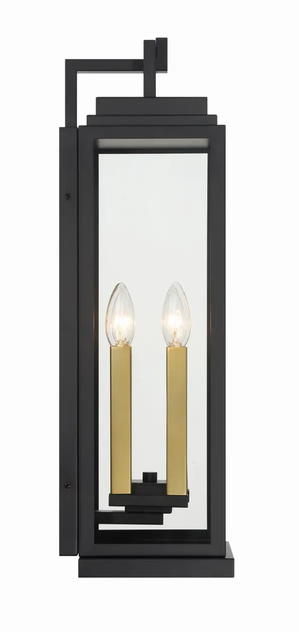 Aspen 7.75" Outdoor Sconce in Matte Black - Image 8