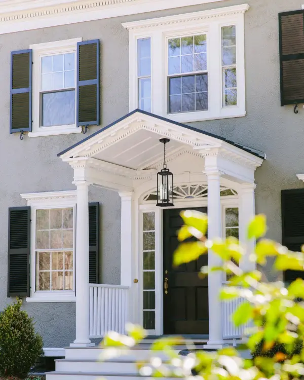 Aspen 6.5" Outdoor Pendant in Matte Black - Image 10