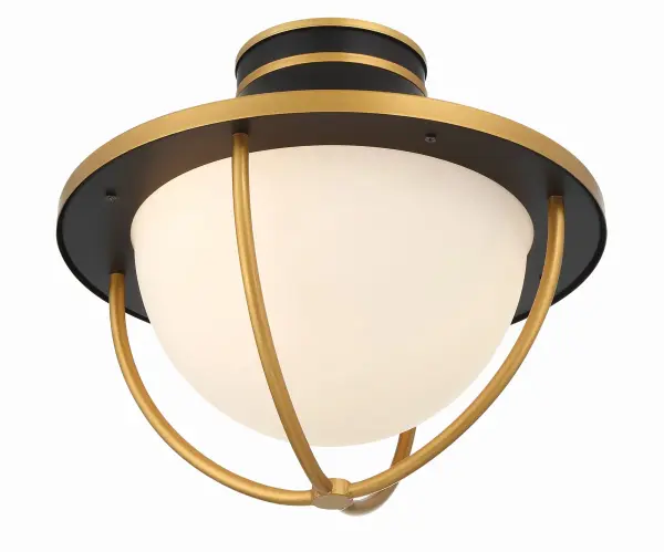 Atlas 13.5" Outdoor Semi Flush Mount - Image 3
