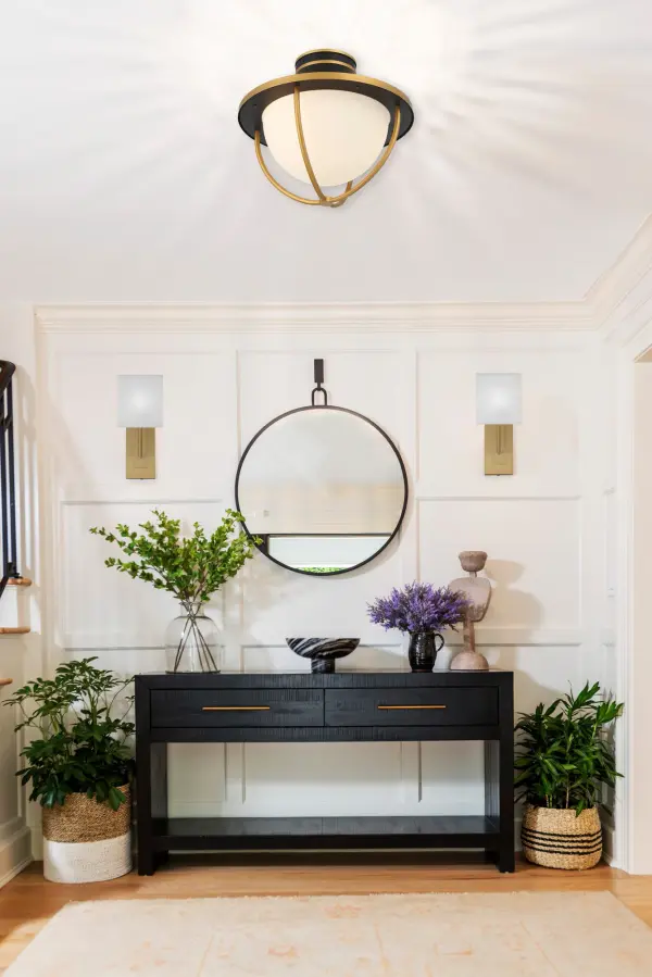 Atlas 13.5" Outdoor Semi Flush Mount - Image 5