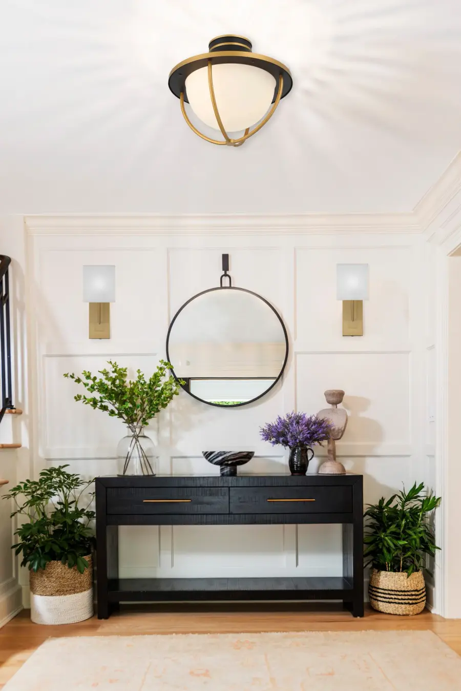 Atlas 13.5" Outdoor Semi Flush Mount - Image 5