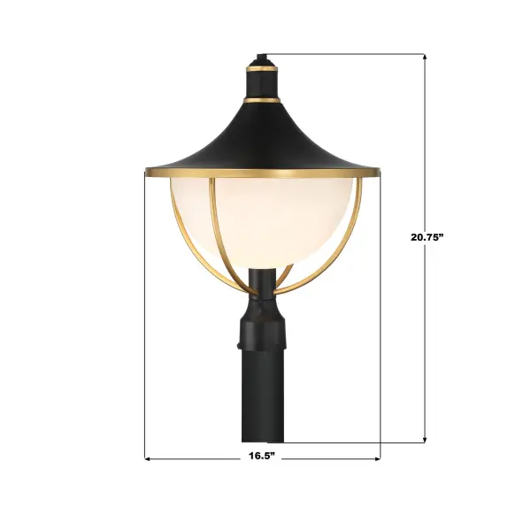 Atlas 16.5" Outdoor Post Light - Image 6