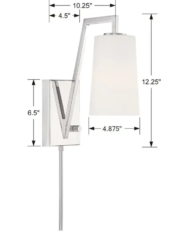 Avon 5" Task Sconce - Image 19