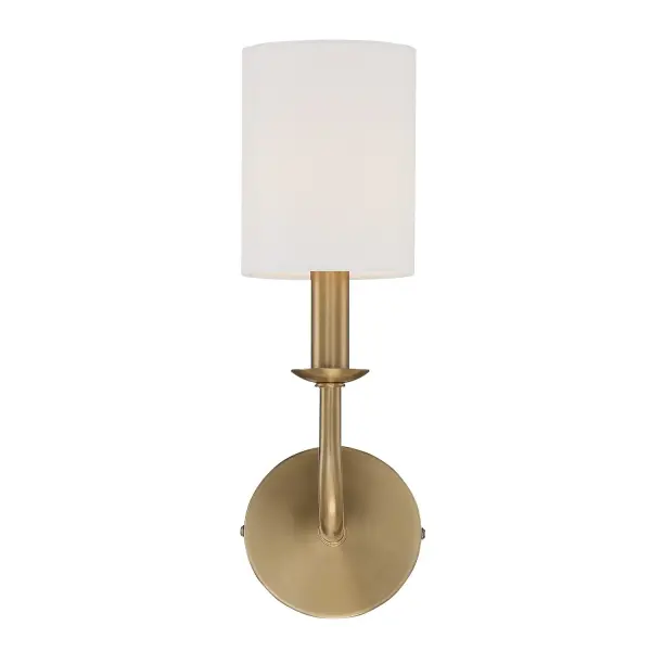 Bailey 4.75" Sconce in Aged Brass - Image 2
