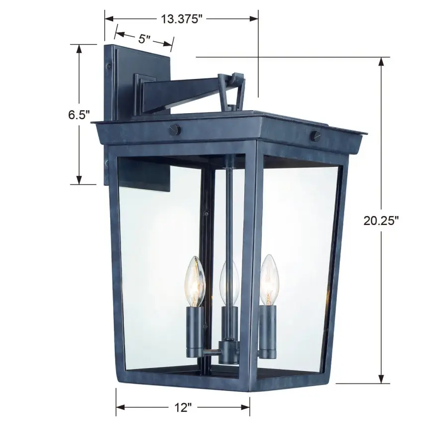 Belmont 12" Outdoor Sconce - Image 14