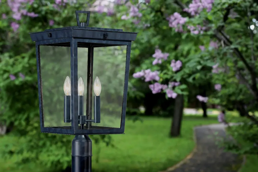 Belmont 12" Outdoor Post Light - Image 13