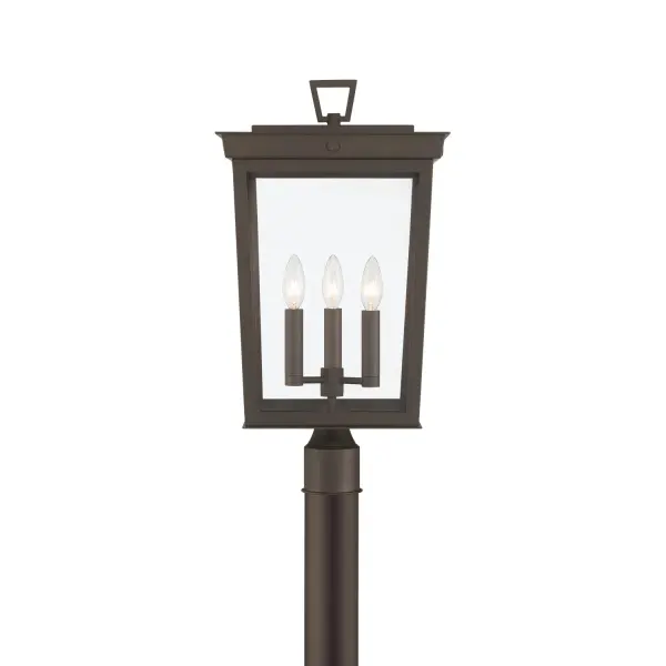 Belmont 12" Outdoor Post Light - Image 3