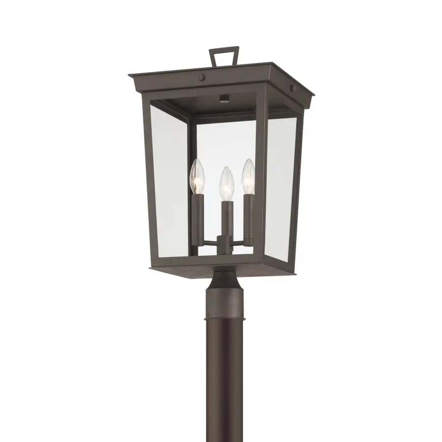 Belmont 12" Outdoor Post Light - Image 4