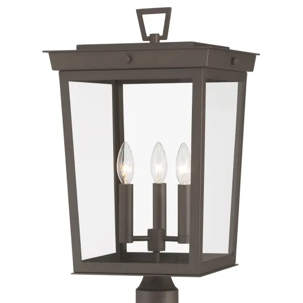 Belmont 12" Outdoor Post Light - Image 5