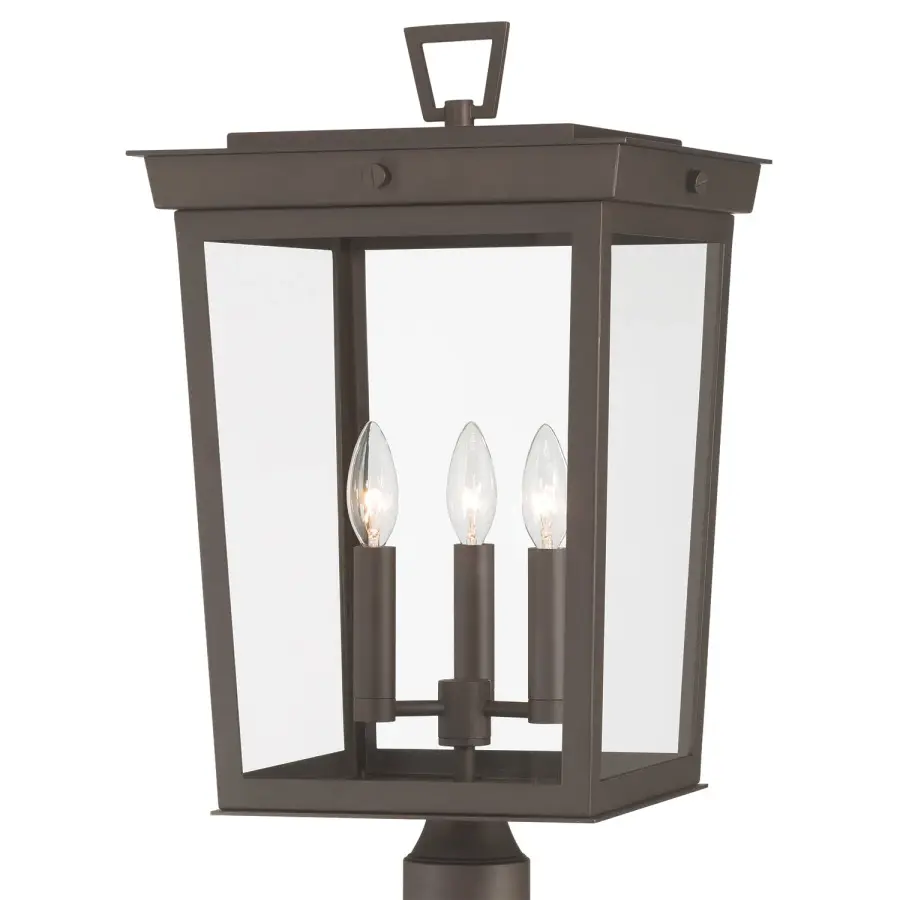 Belmont 12" Outdoor Post Light - Image 5