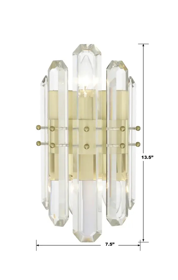 Bolton 7.5" Crystal Sconce - Image 5