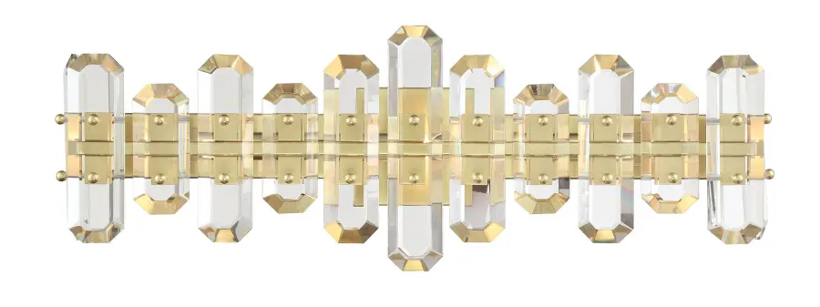 Bolton 25" Crystal Bathroom Vanity Light - Image 1