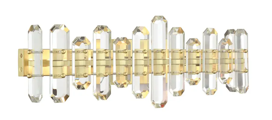 Bolton 25" Crystal Bathroom Vanity Light - Image 2