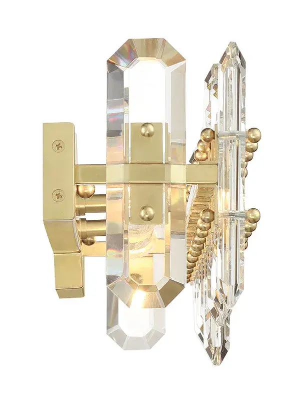Bolton 25" Crystal Bathroom Vanity Light - Image 3