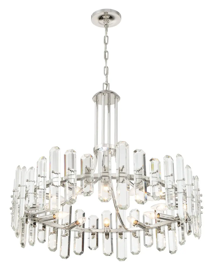Bolton 31" Crystal Chandelier - Image 12