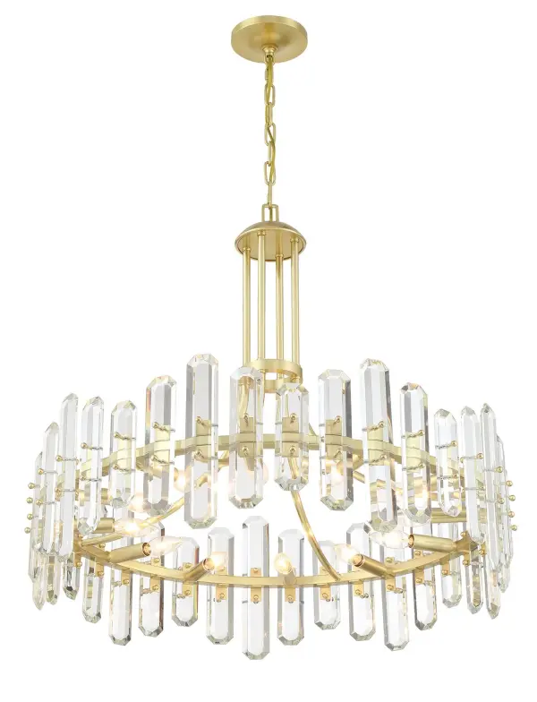Bolton 31" Crystal Chandelier - Image 3