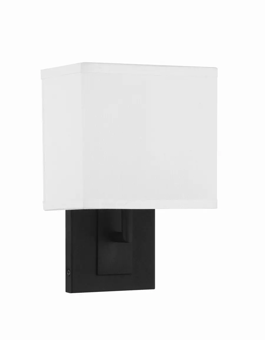 Brent 7" Wall Sconce in Black Forged - Image 8