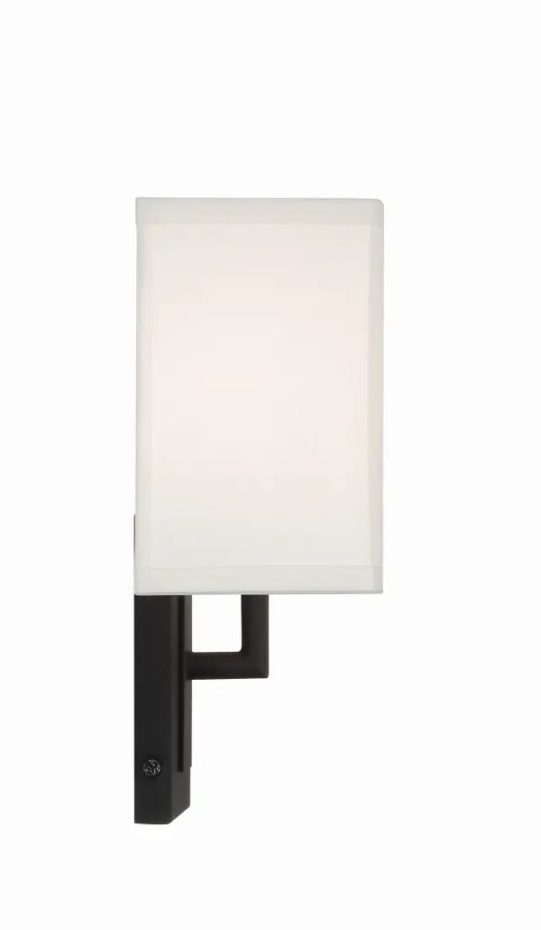 Brent 7" Wall Sconce in Black Forged - Image 10