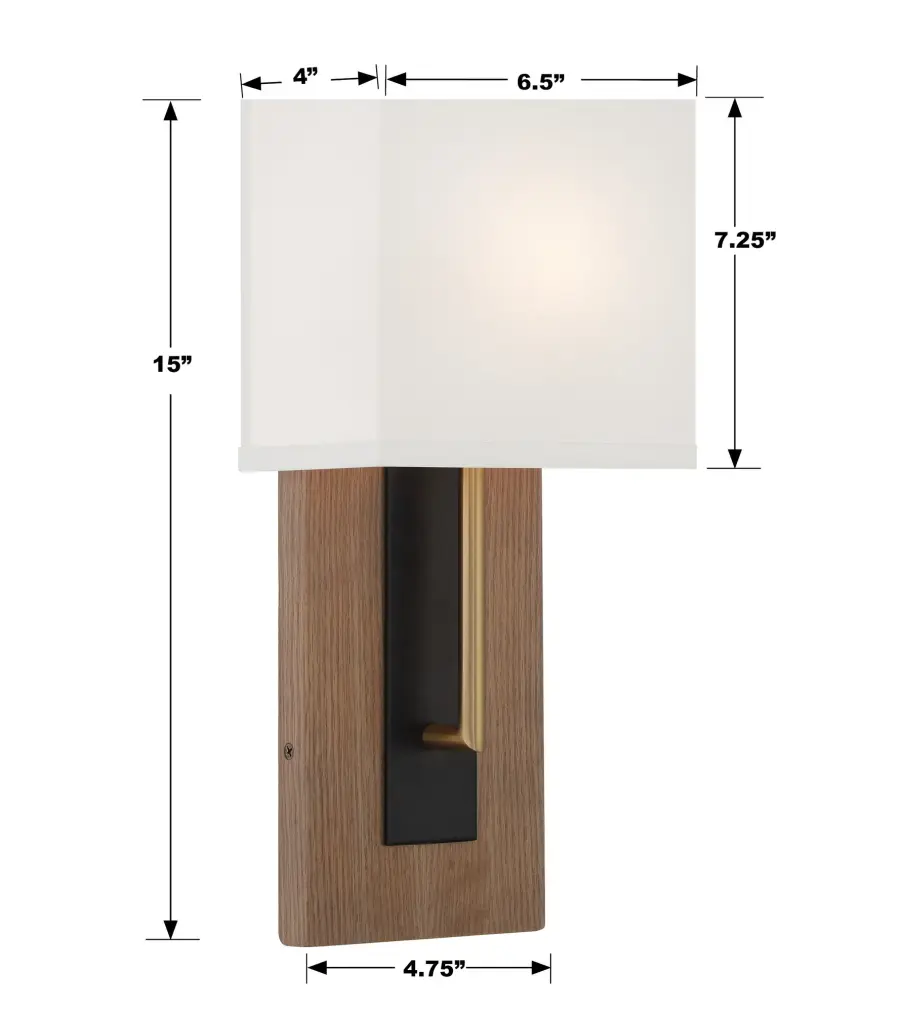 Brent 6.5" Wall Sconce - Image 5