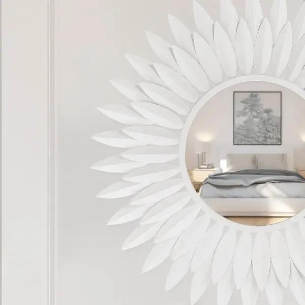 Broche 20" Sunburst Mirror in Antique Gold - Image 14